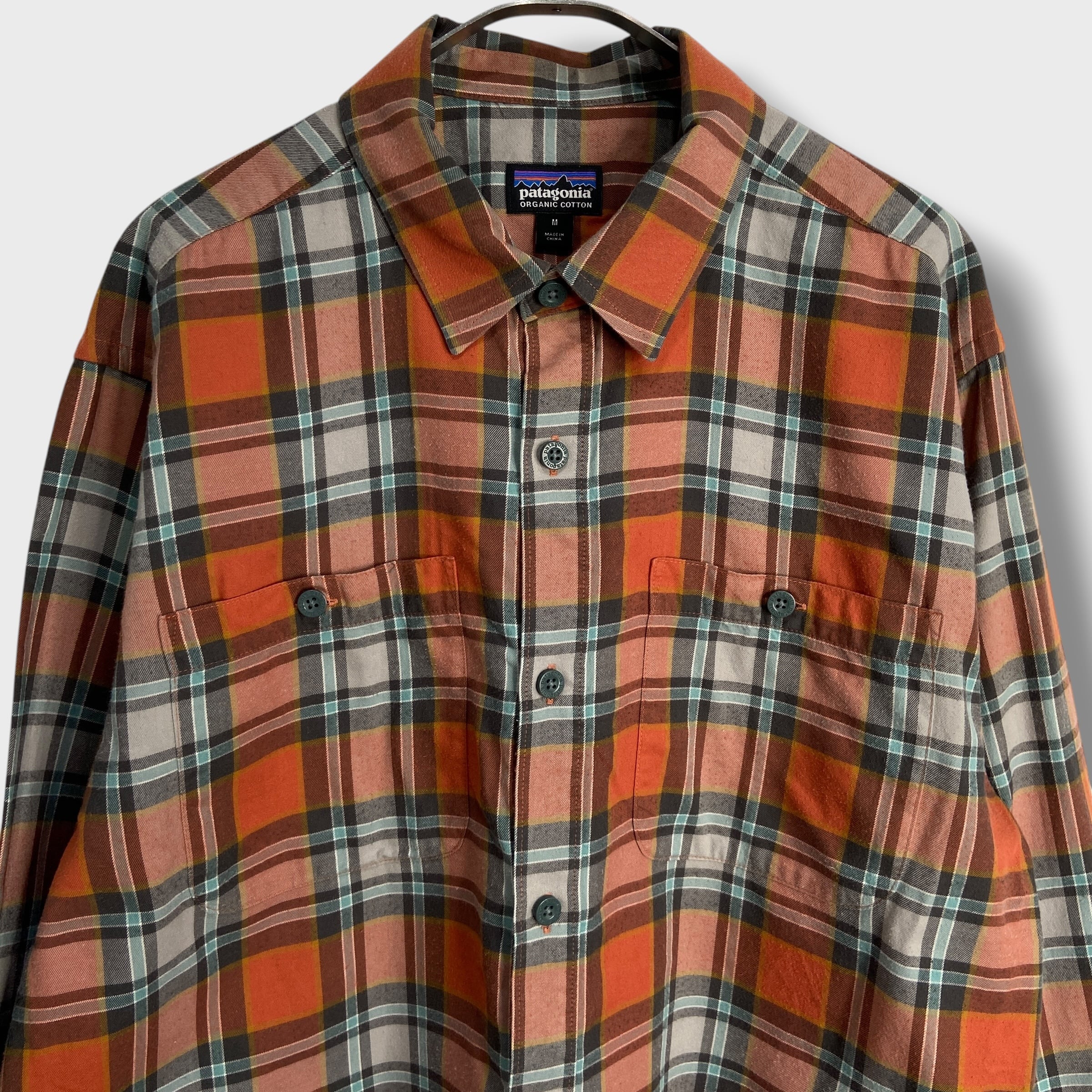 Patagonia patagonia オーガニックコットン チェック柄 L チェック柄 