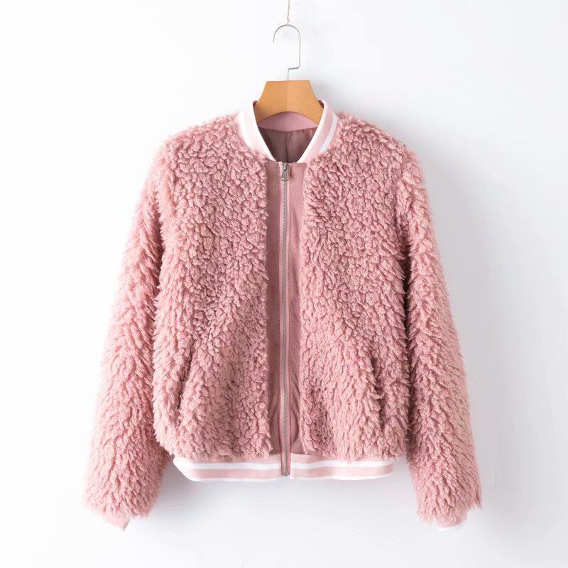 人気激安 冬物コーデ ボアブルゾン レディース モコモコアウター ダルメシアン柄 スカジャン Ucs Gob Ve