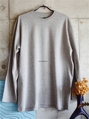 YAE L/S Oversized T-shirt "INDEPENDENT"