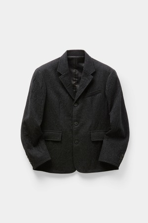 [COOR] Virgin Wool Crease Wash Blazer (Charcoal Gray) 正規品 韓国ブランド 韓国通販 韓国代行 韓国ファッション クール クーア クアー 日本 店舗