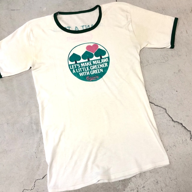 ⊕1980'S RINGER TEE "カールスバーグ"