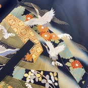 【bomber49】Msize 再構築リバーシブル着物ボンバー KIMONO reversible BOMBER JACKET