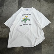 dandelion humor print tee