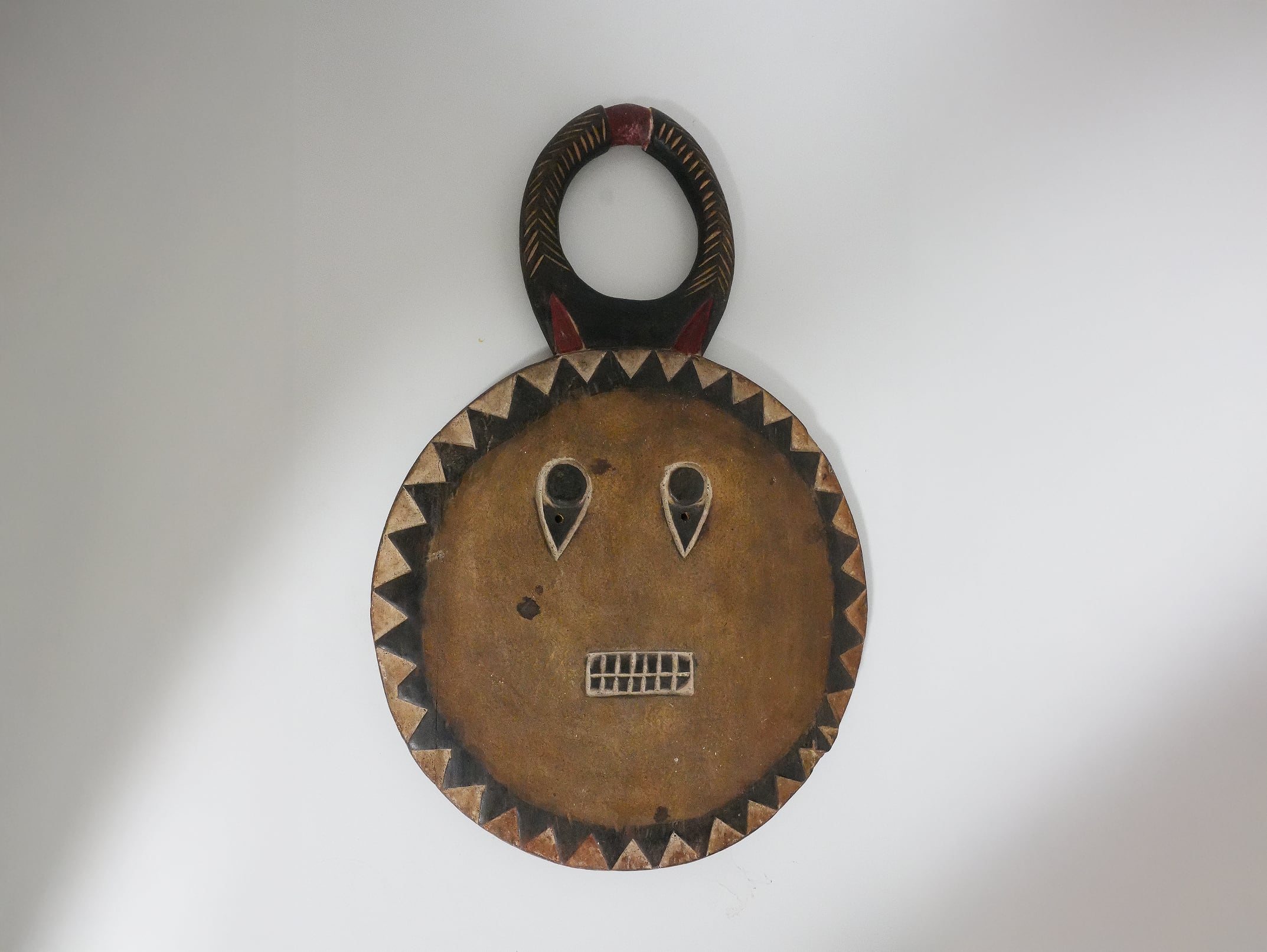 Sold Out 】コートジボワール バウレ族 プレプレマスク (Yellow) | wouet