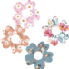 【即納】 fdexcomG7 Libre3対応　防水・通気性　flower patch2 4枚［センサー部分接着なし　センサー用固定パッチ　］4枚