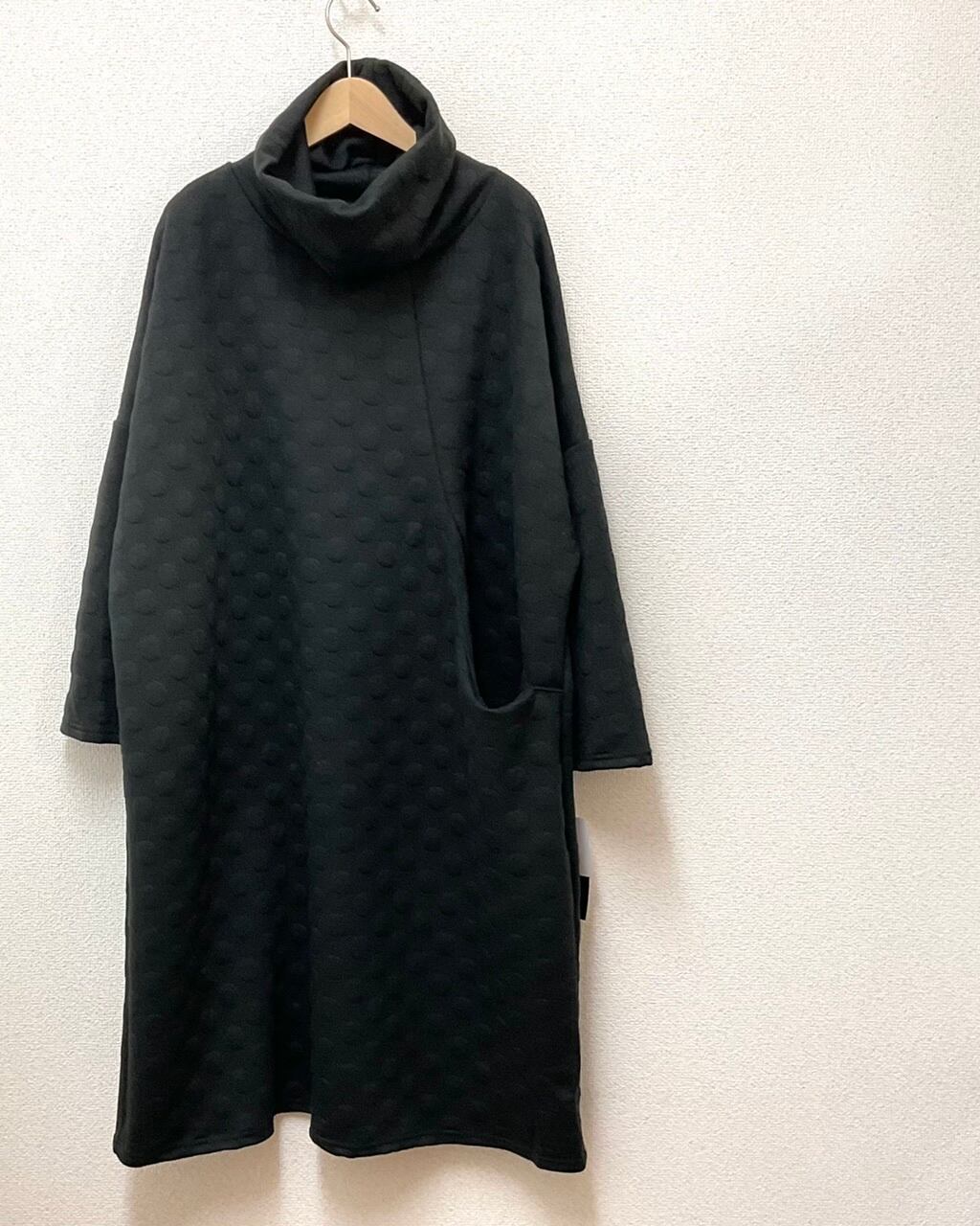 [sale] dot fabric one-piece <black>￥5940▶￥4500