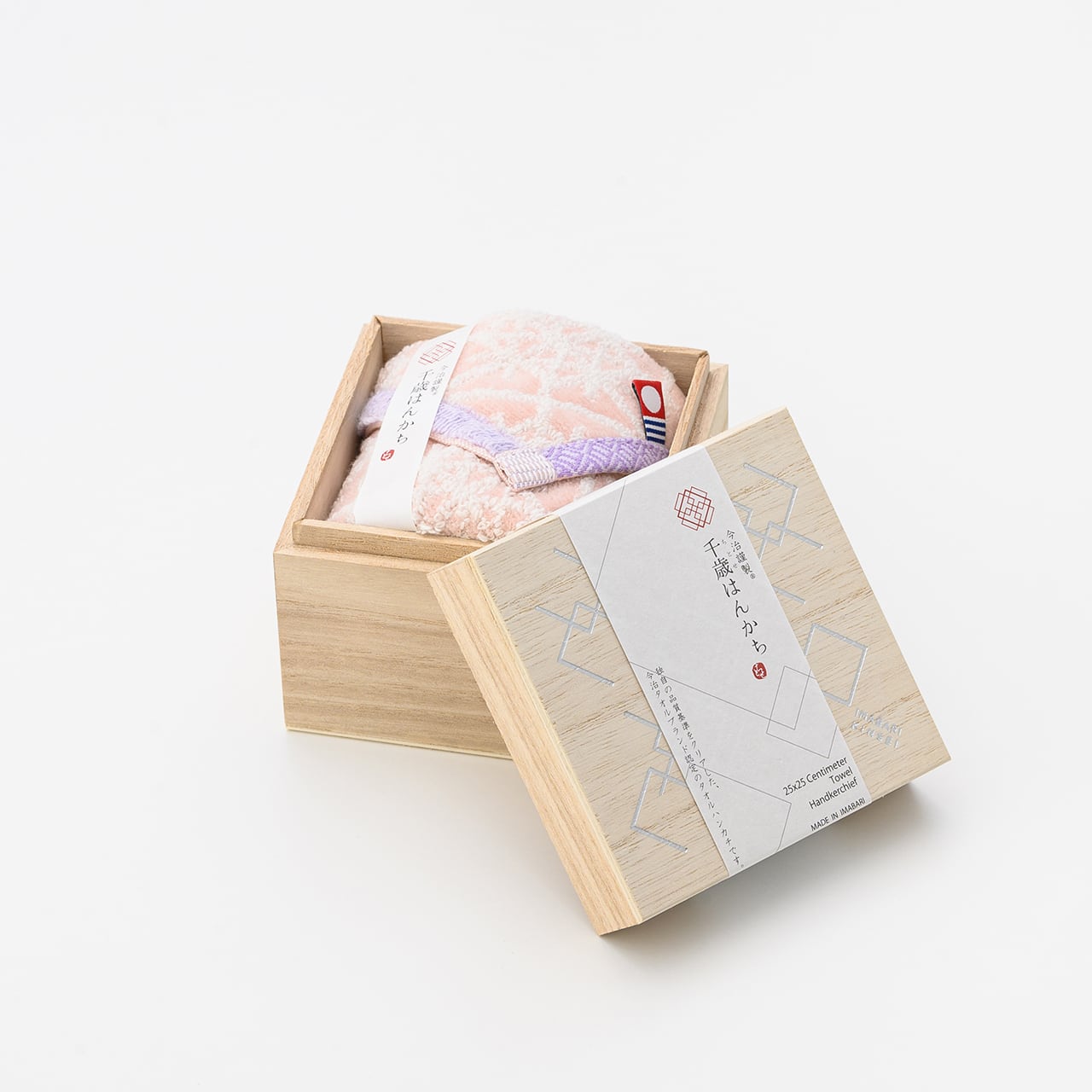 今治謹製 千歳はんかち ピンク［0130231594］ | THE TIMELESS ONLINE SHOP