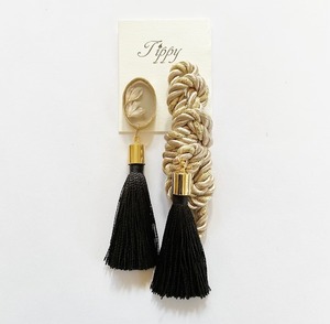 rope tassel pierce / earring
