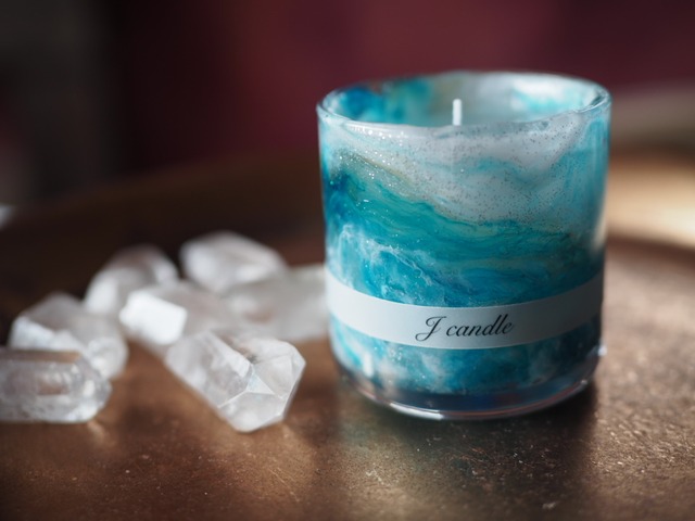 Mable Aroma Candle BLUE 2