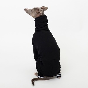 裏起毛トレーナー　black / イタグレ服