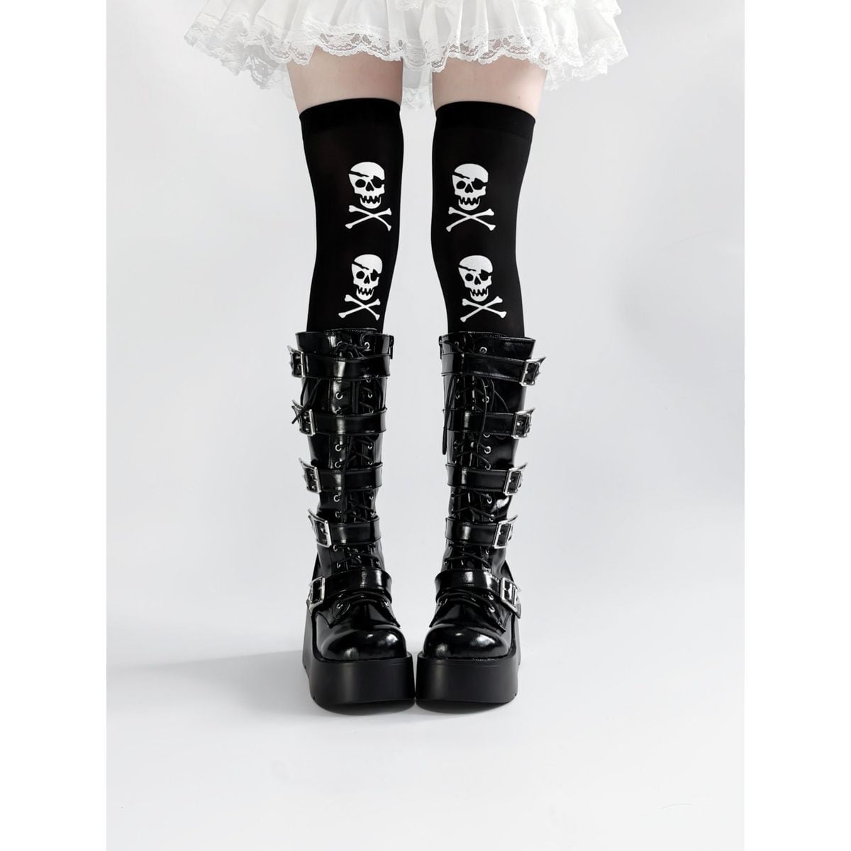 Y2K・サブカルパンク厚底ブーツ | Maiden's Rêve