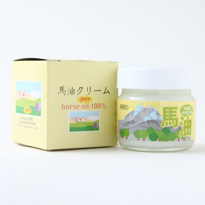 壹番館】 100％馬油クリーム（70g×1個） | 【北海道】昭和新山 壹番館