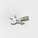 Vintage Southwestern Sterling Roadrunner Brooch