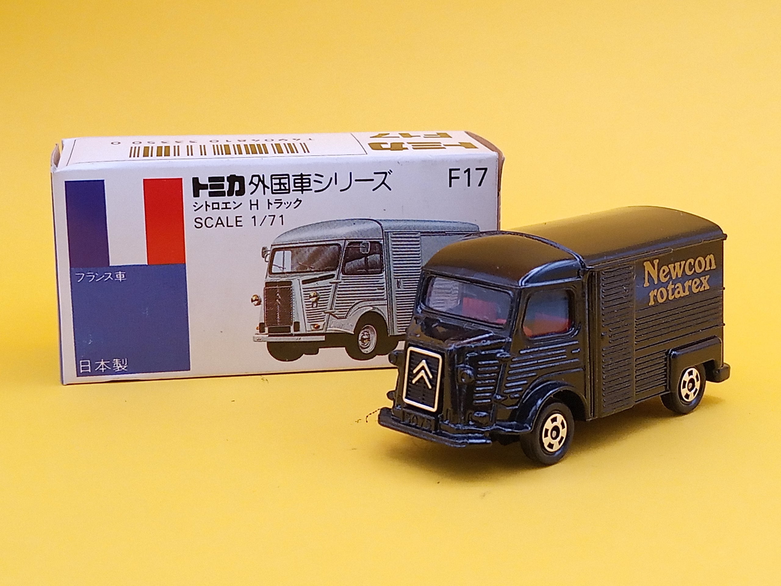 トミカ 外国車シリーズ F17 シトロエン H トラック Newcon 日本製/青箱 | トイズキング レトロ館 powered by BASE