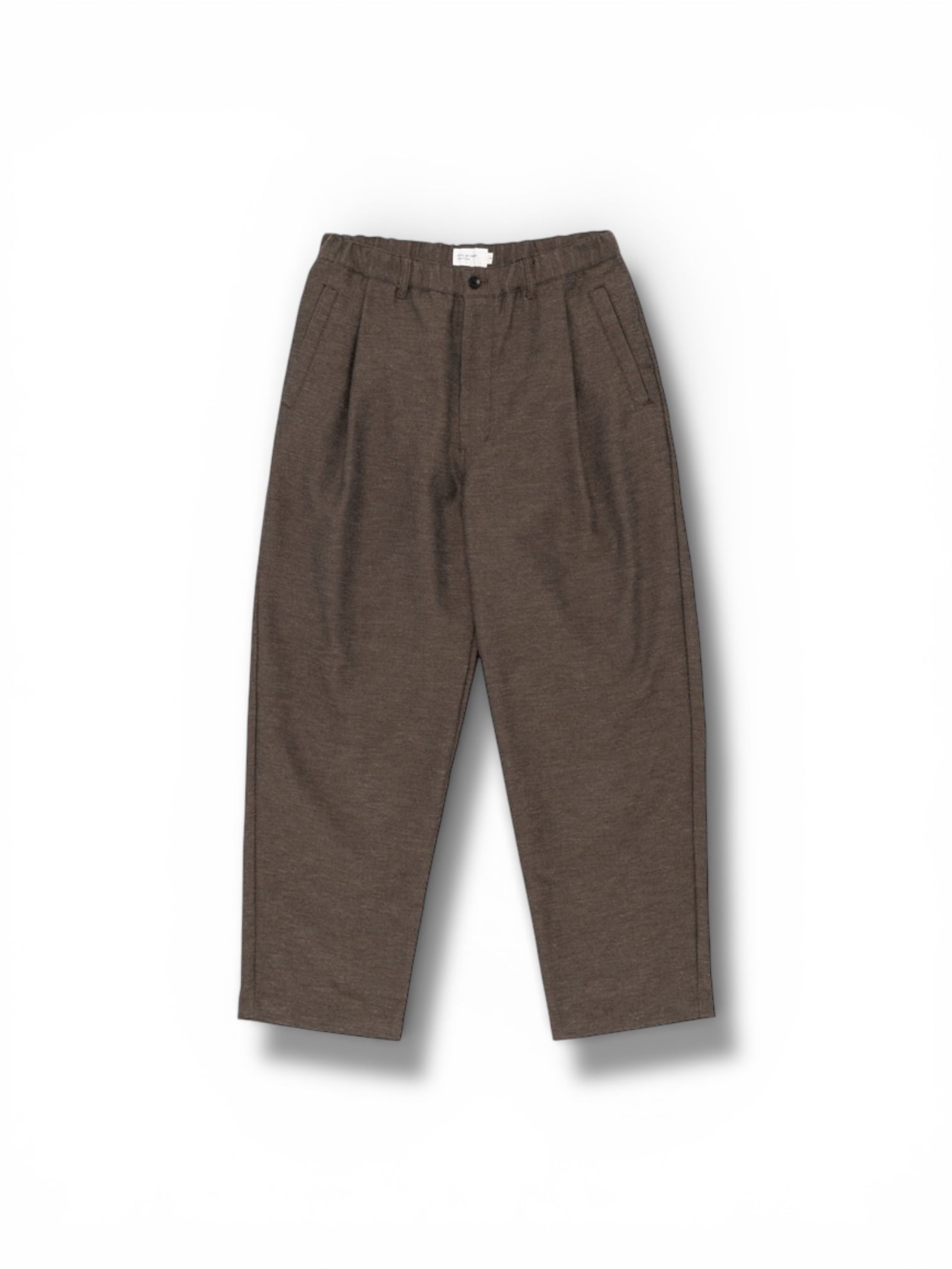 STILL BY HAND -Mixed color 1 pleats pants - / PT06261 / スティル