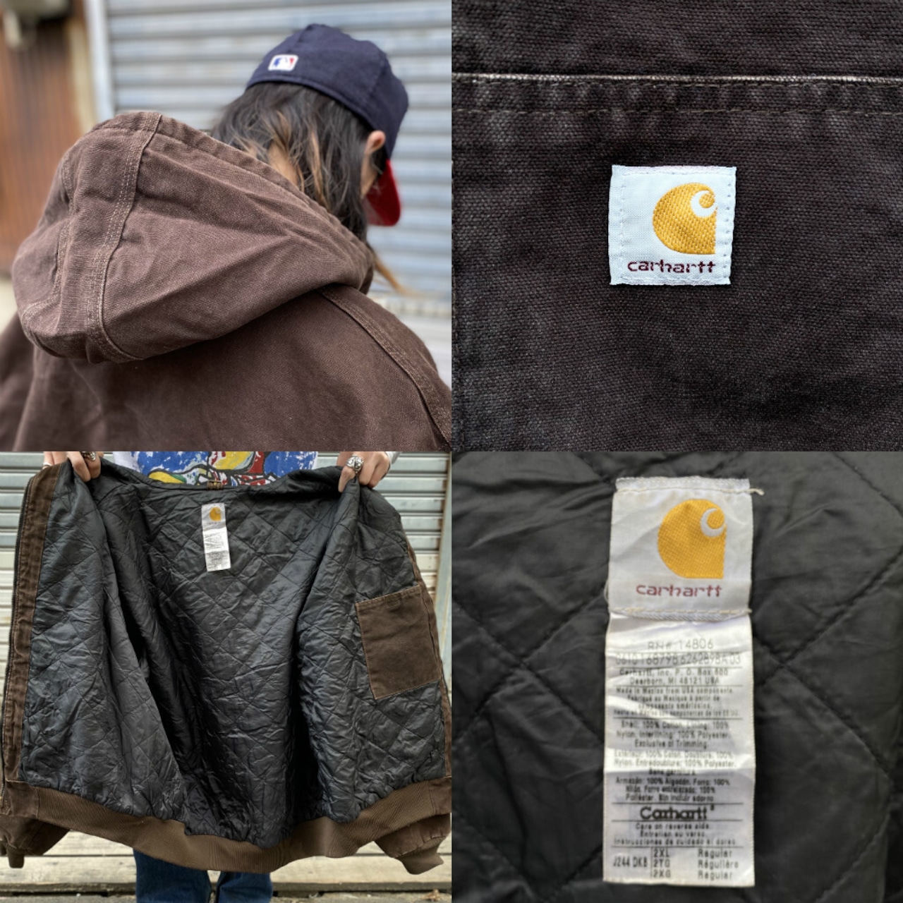 ビッグサイズ Carhartt カーハート アクティブジャケット メンズ2XL 