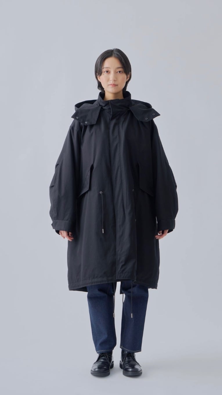 MIFFEW -Field Down COAT- : BLACK, | biancabrillante