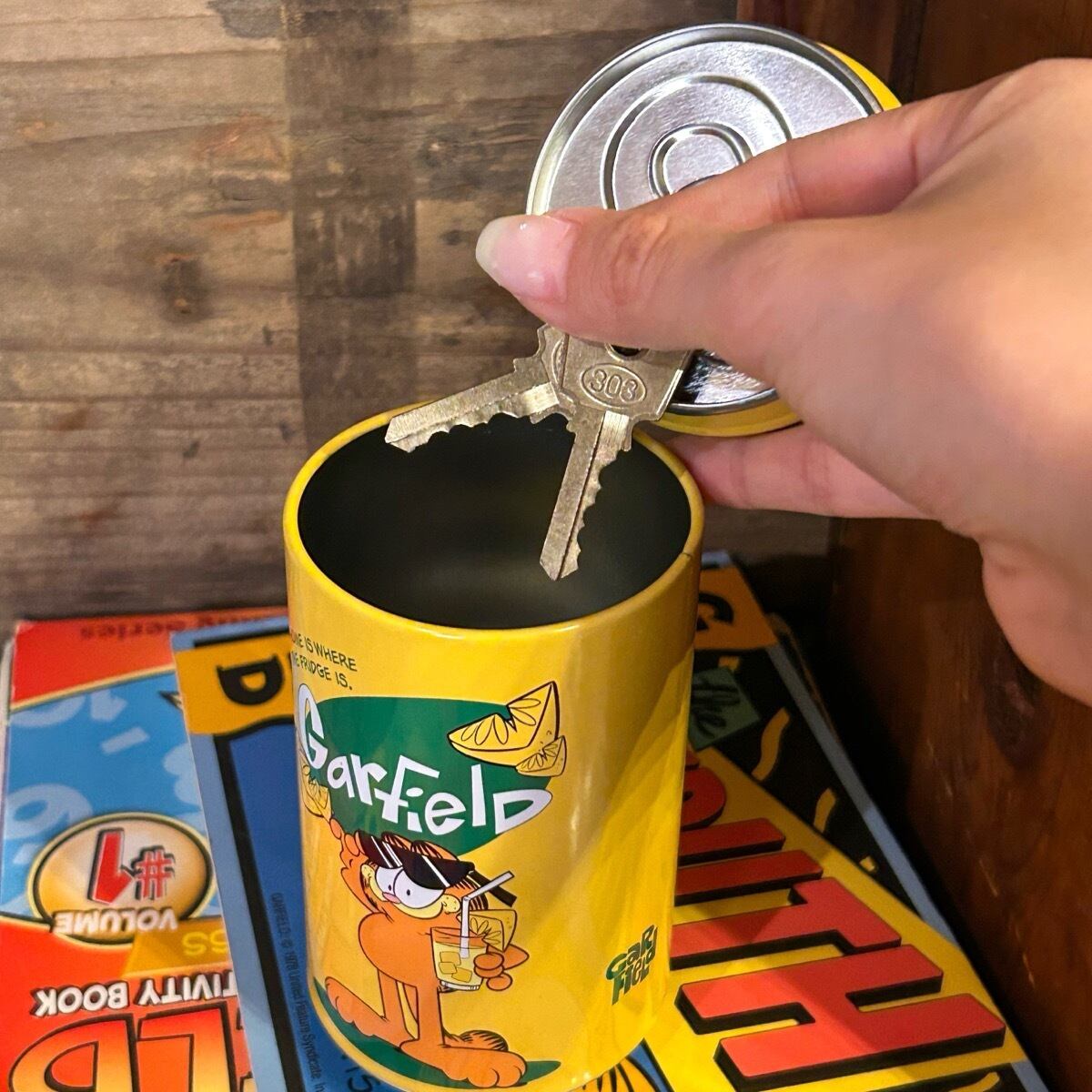 シークレットスタッシュ缶 アメリカン雑貨 / SECRET STASH CAN