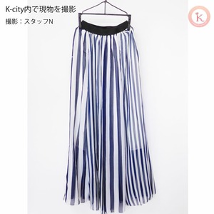 ★送料無料★Ｆ☆大人テイストのシフォンマキシ丈スカート(SKN9301)