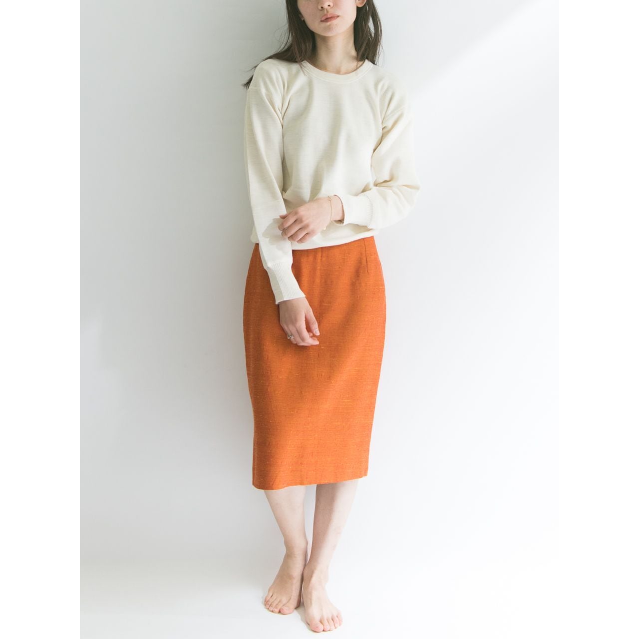 【MISSONI】Made in Italy rayon-silk classic skirt（ミッソーニ  イタリア製レーヨンシルククラシックスカート）4a | MASCOT/E powered by BASE