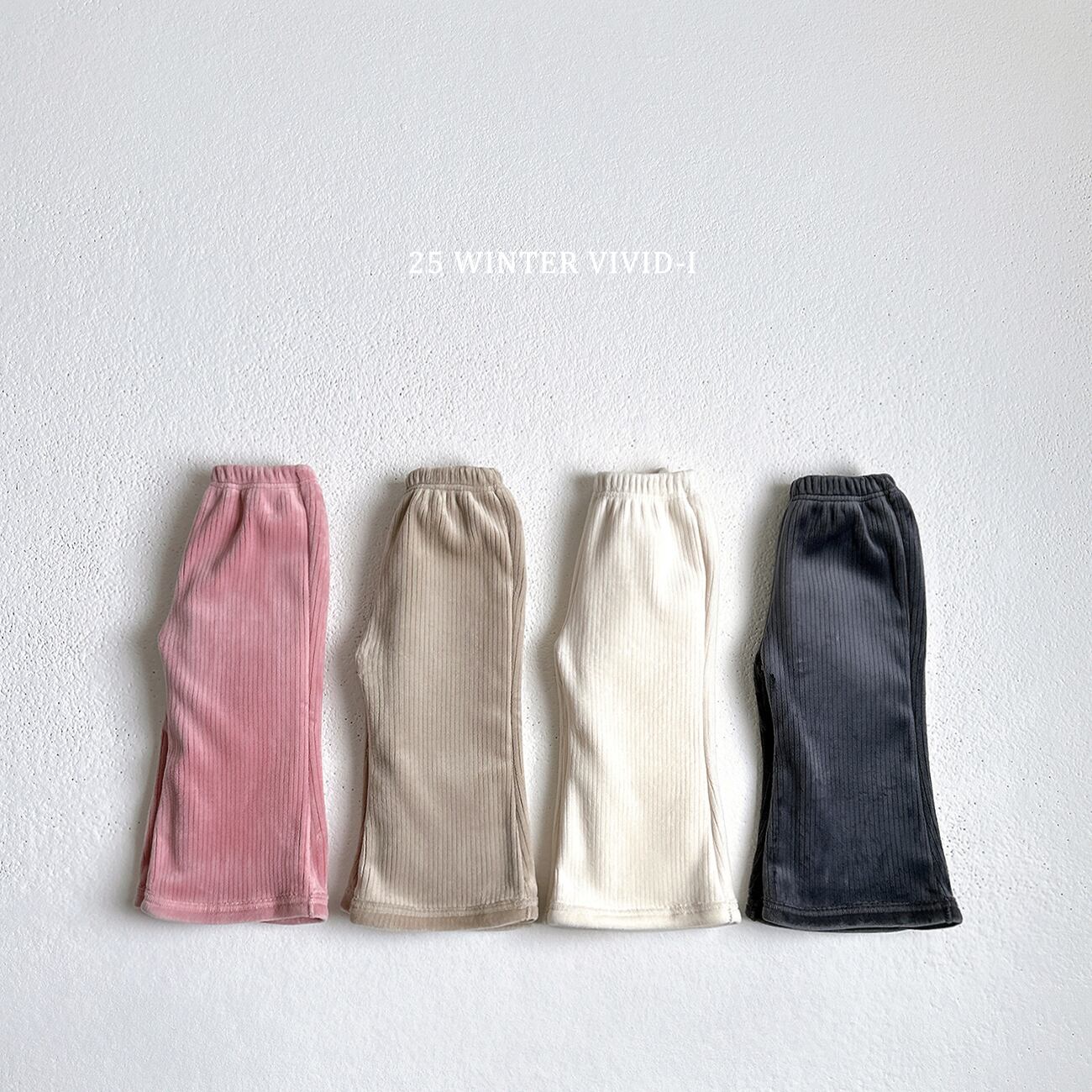 velour bootcut pants【VIVID】※12月下旬〜1月上旬発送予定
