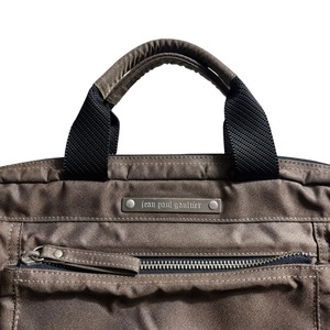 Jean Paul GAULTIER nylon brief bag