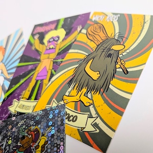 ☆送料無料!☆ 1994年製 【 Hanna Barbera Classics CARTOON NETWORK 】ハンナバーベラ キャラクター トレーディング コレクション /トレーディングカード 単品 (1個= 5CARDS入)〚アメリカン雑貨 アメトイ〛