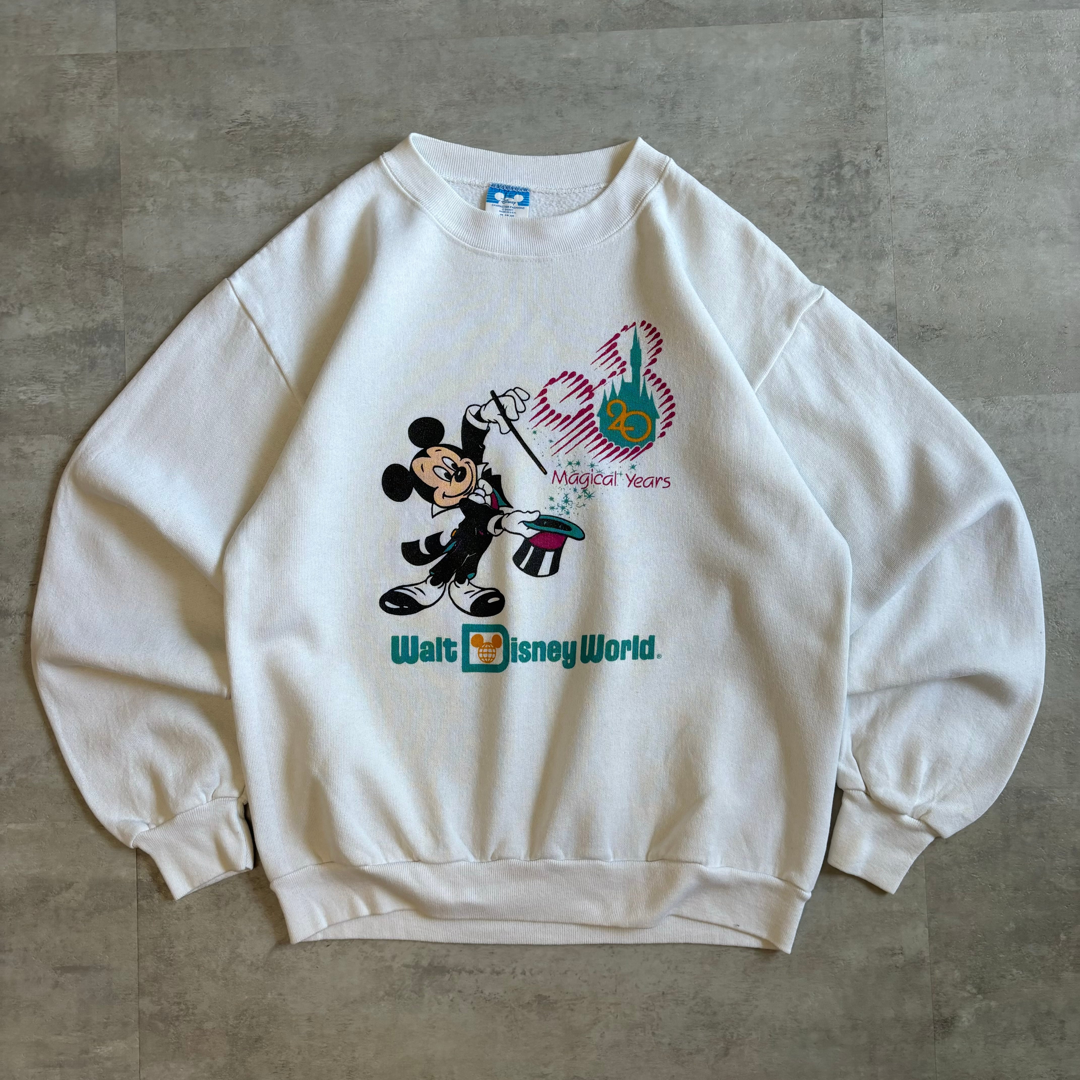 《M》Disney ディズニー スウェット magical years usa製 1991年 vintage no.4054