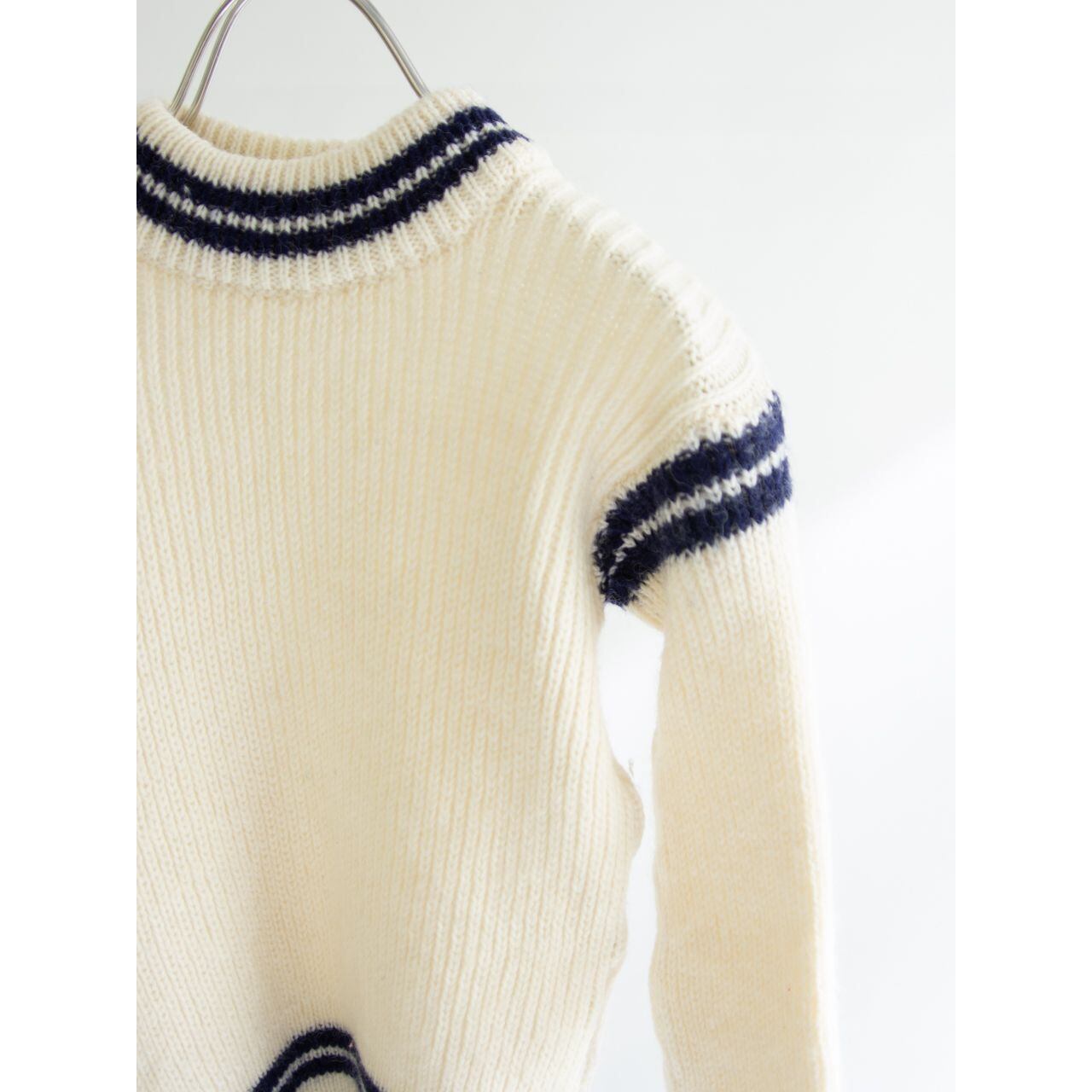 【Kids】Wool sweater（キッズウールセーター ニットプルオーバー）12c