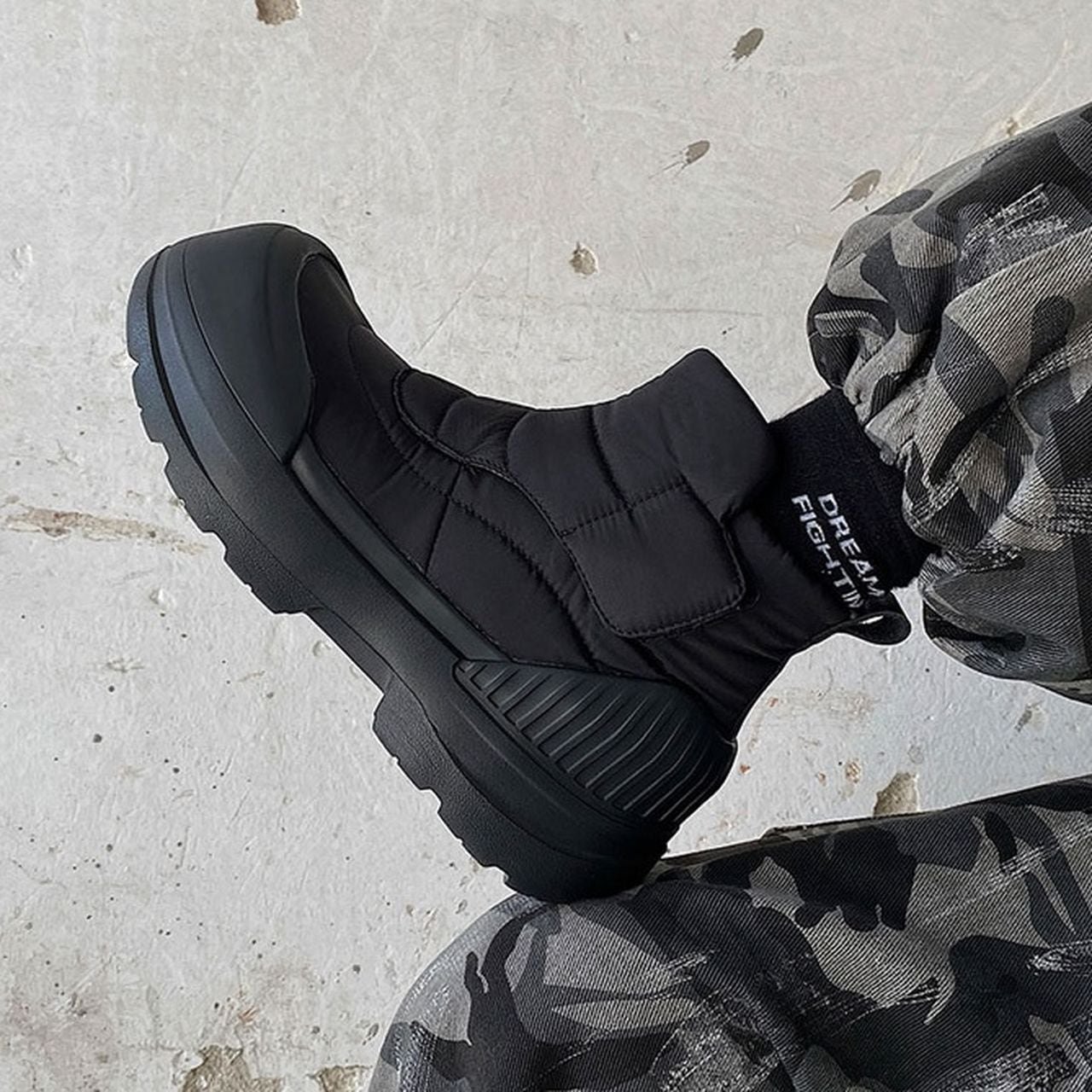 Waterproof fleece-lined snow boots(MT1398)