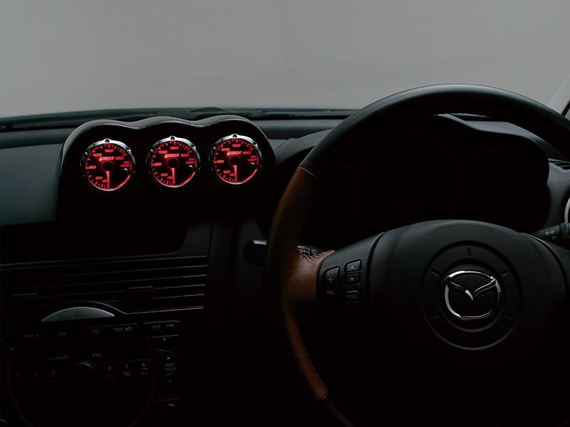 FRP製 3連メーターボックス(52φ×3) RX-8 | LEAD SPORTS