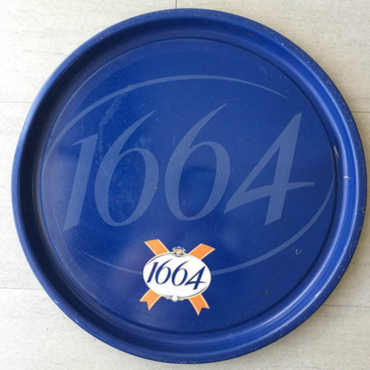 ヴィンテージ　大型トレー　クローネンブルグ　ビール1664 壁掛インテリアにも