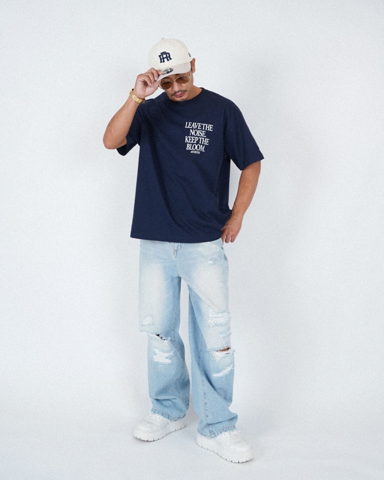 【#Re:room】MESSAGE PRINT T-SHIRT［REC915］