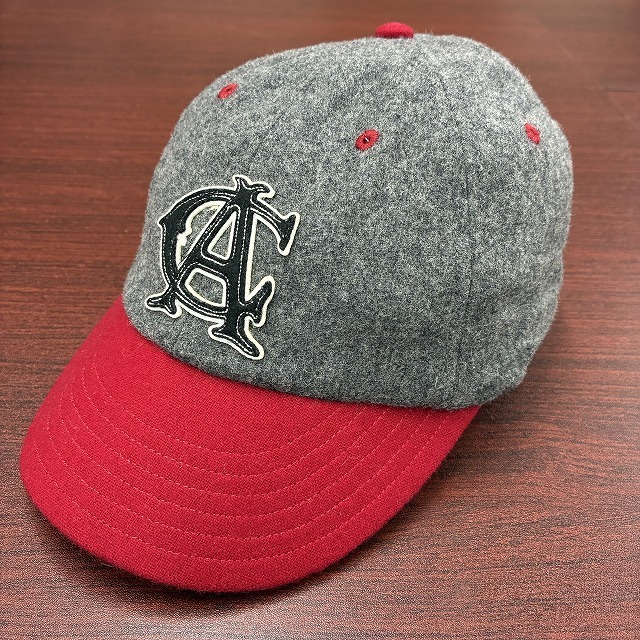 RALPH LAUREN WOOL RAYON ANGELS LOGO 2TONE CAP