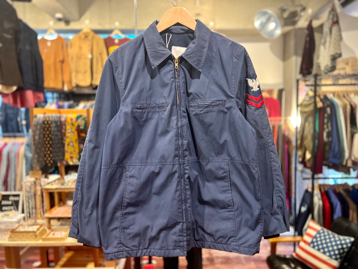 1980年代/87年製/US.NAVY/サブマリンジャケット/ユーティリティージャケット/WOMAN/18(メンズM相当)/20221346
