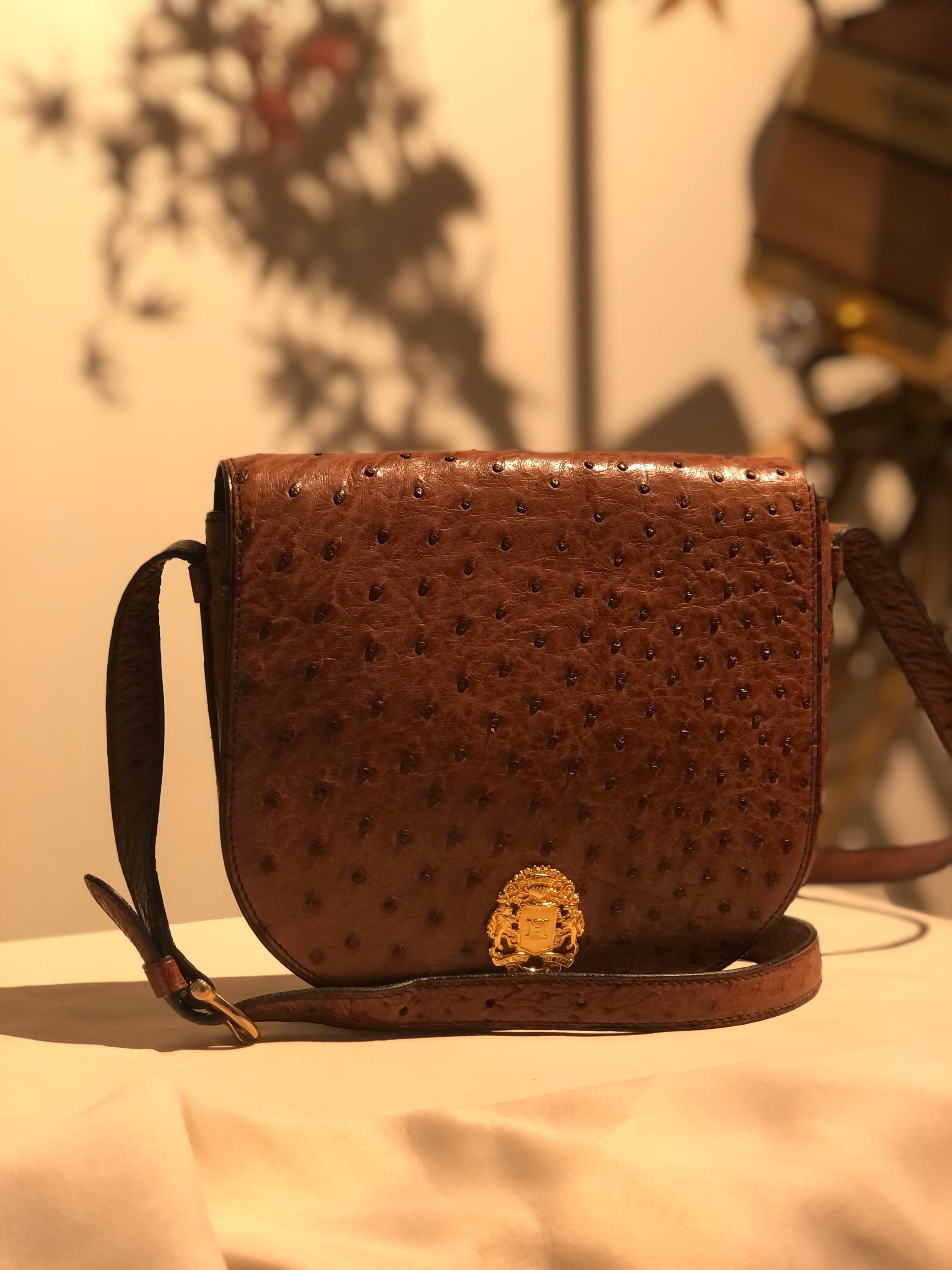 ☆激レア・未使用品☆CELINE  オーストリッチ ワンショルダーバッグ