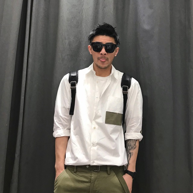 スプリングカジュアルシャツ カラー 春物 Xu_Tailang2703640973