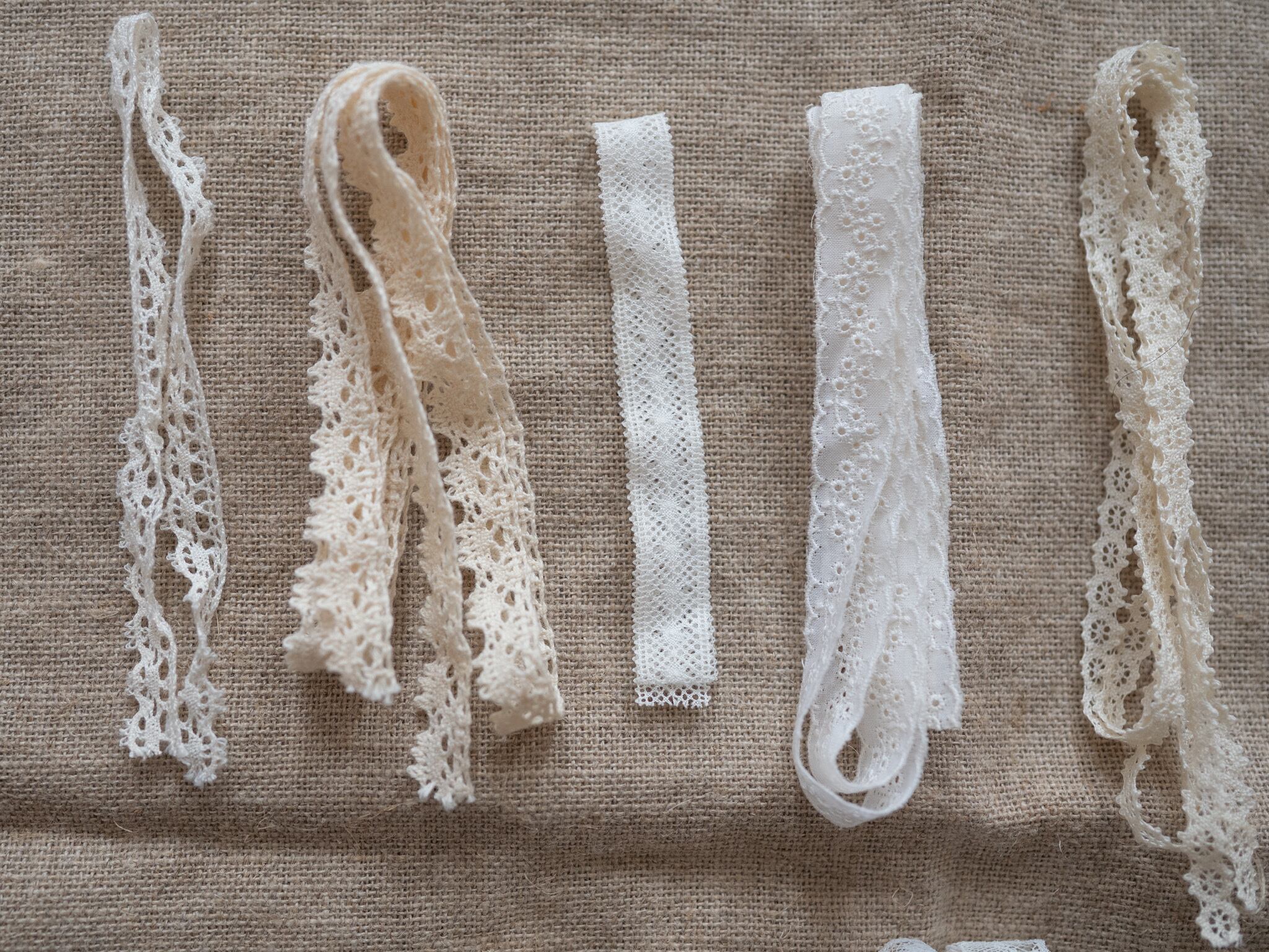 フランス アンティークレースセット