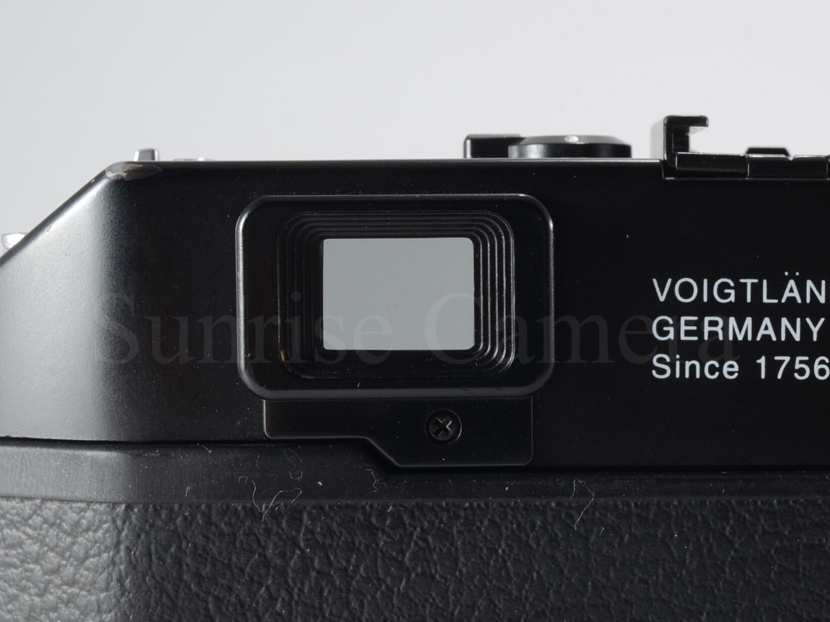 Voigtlander BESSA R ブラック /Color skopar 35mm F2.5 MC サイド