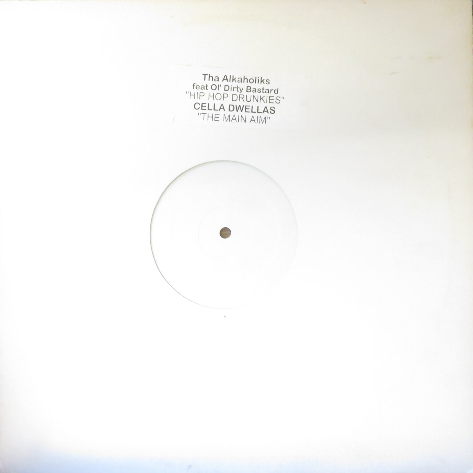 Tha Alkaholiks / Cella Dwellas / Hip Hop Drunkies / Main Aim [NNR 001] - 画像1