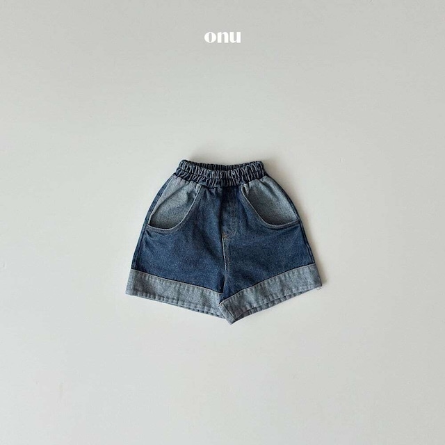 予約⌇ONU / Pocket denim pants