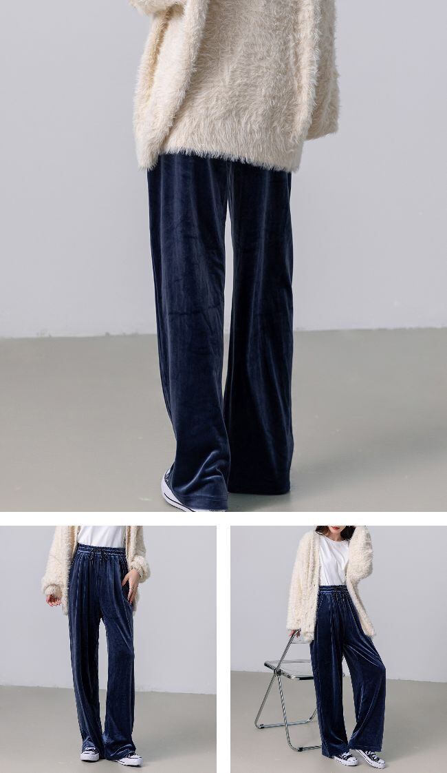 メール便】ベロアワイドパンツ／pants592 | DAY CLOSET｜ レディース