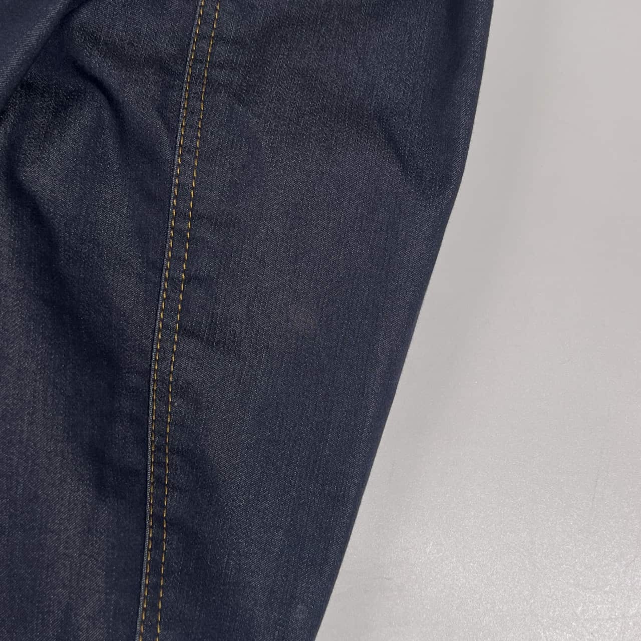 GREEN CLUBS グリーンクラブ ワーナーコラボ シルベスター ノーカラー デニム風 ジャケット 2/インディゴ系 レディース