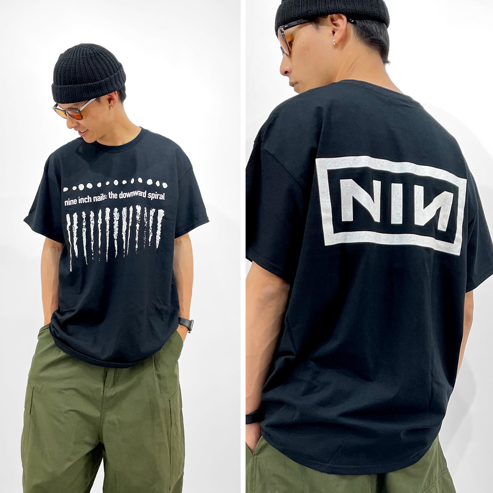 NINE INCH NAILS 「THE DOWNWARD SPIRAL」　ナインインチネイルズ　ザ ダウンワードスパイラル」バンド Tシャツ　 2000-nin-tds【The clone】 | oguoy/Destroy it Create it Share it powered by  BASE