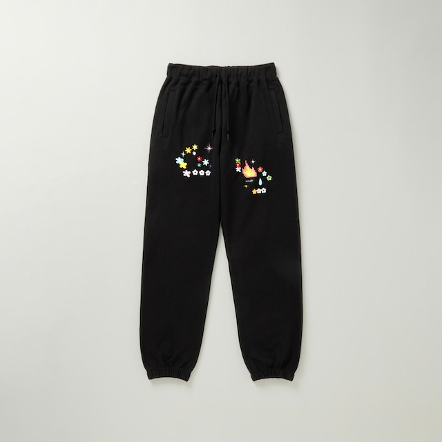 Sample embroidery sweat pants