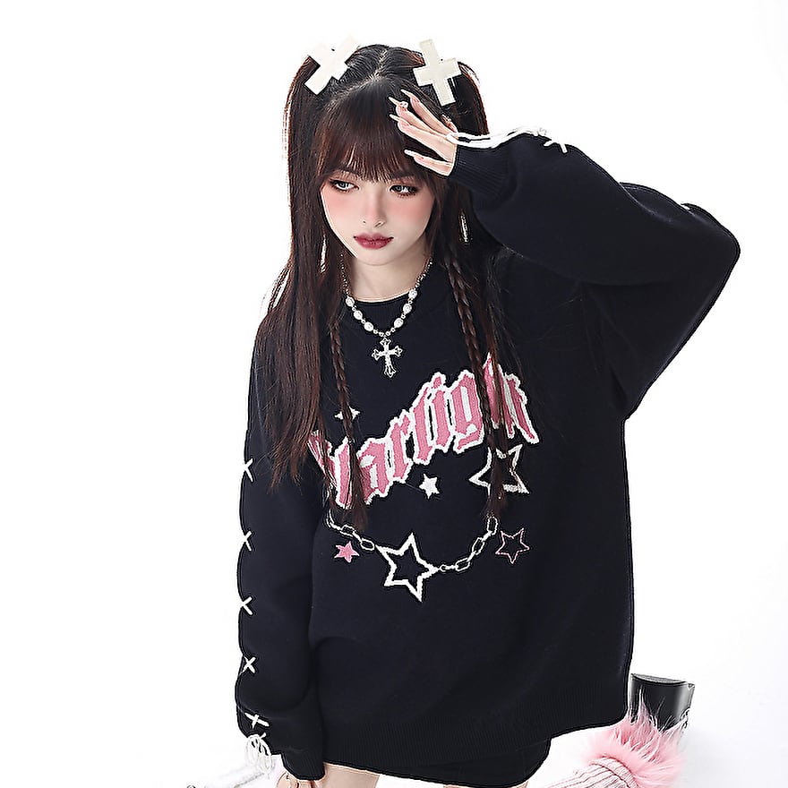 ゴシック ロリィタ クロスペンダント CRAZYGIRL