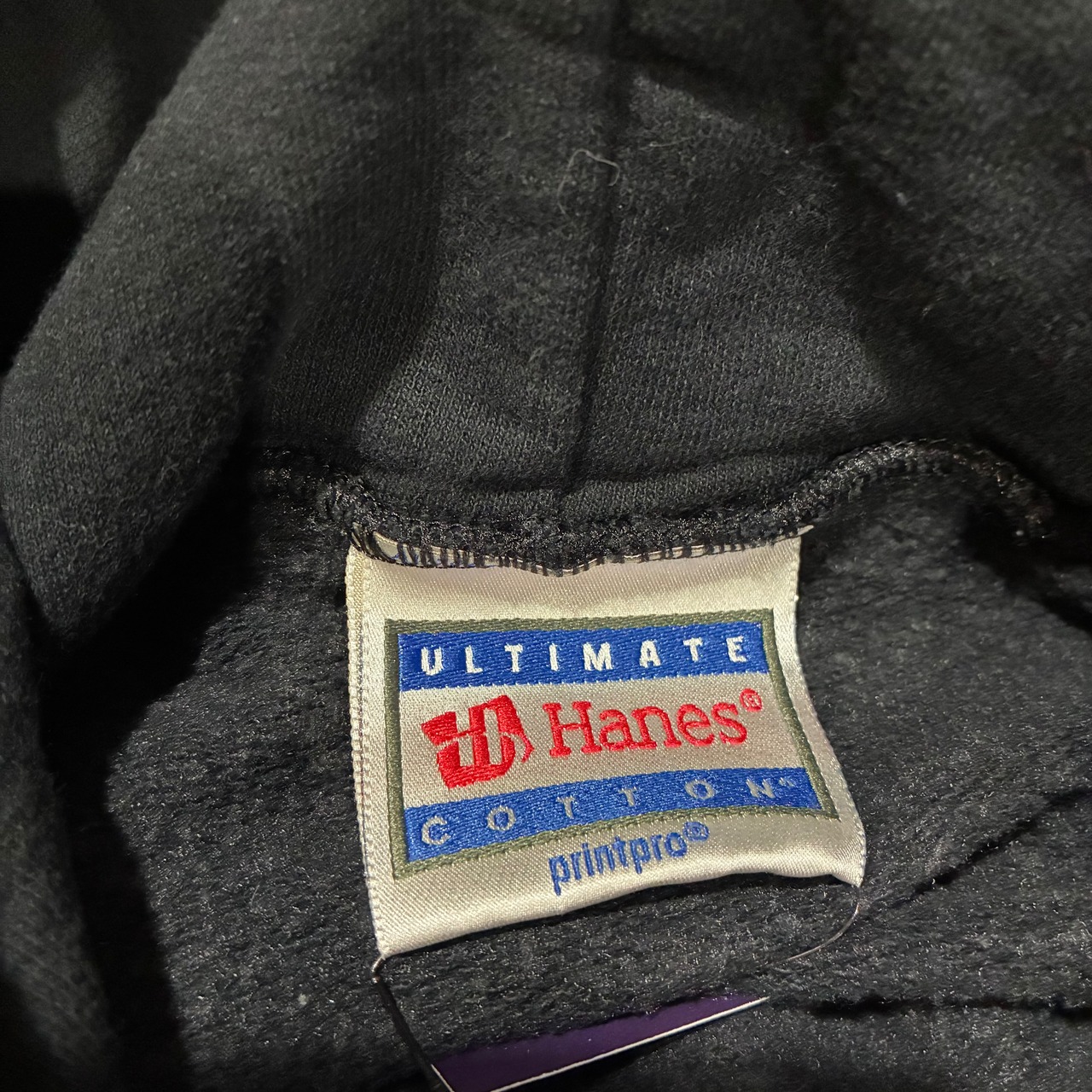 Hanes RAIDERS×タスケンレイダー　パロディスウェット　パーカー　黒