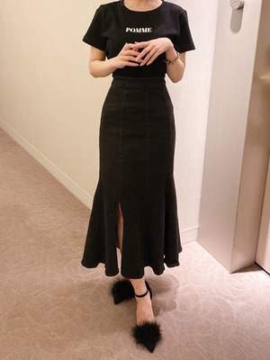 【再入荷】fur pumps