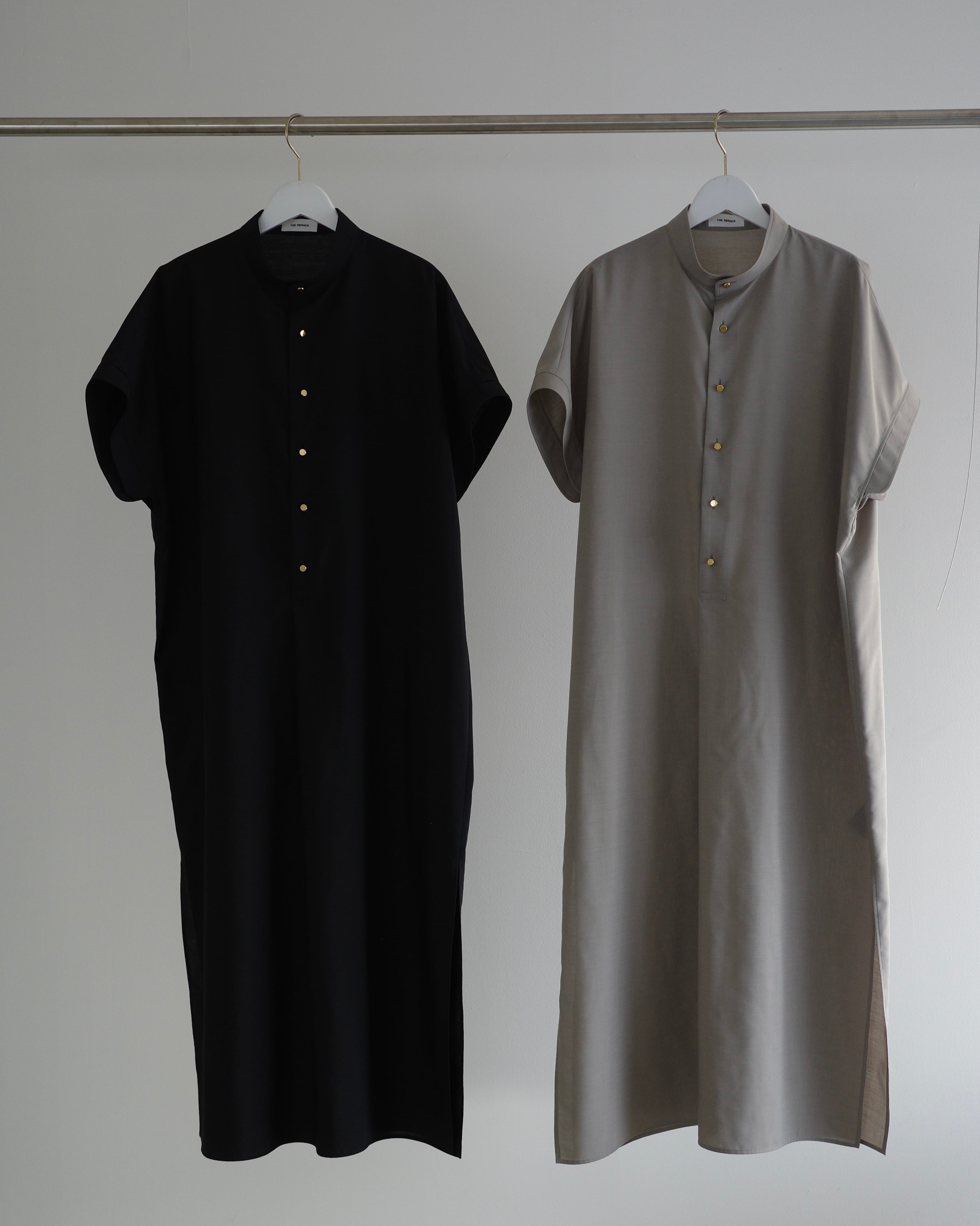THE RERACS / FRONT TUCK POLO DRESS SLEEVELESS | LA VILLA ROUGE