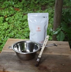 BW-R-S 蜜ろうラップ作り用配合蜜ろう100g+13cm湯煎ボール+刷毛のセット